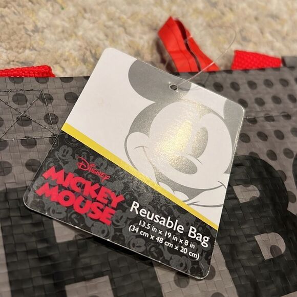 Disney Mickey Mouse graphic reusable grocery candy bag NWT - Picture 3 of 4